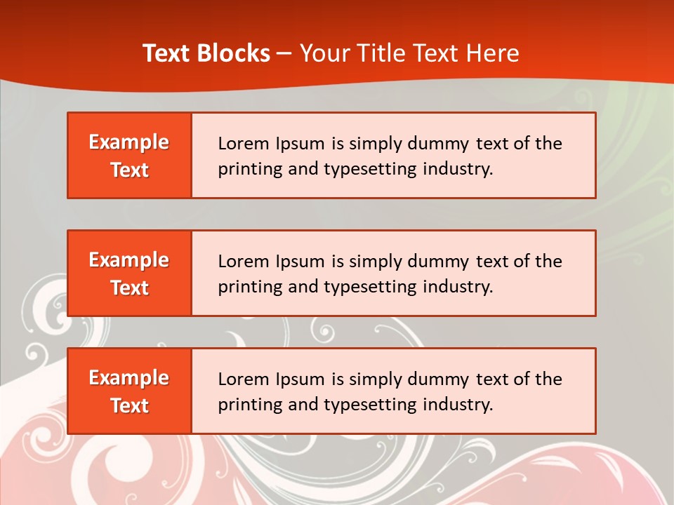 Digital Spring Clip Art PowerPoint Template
