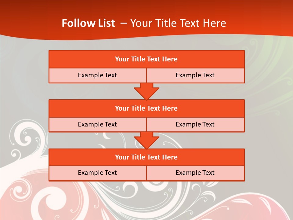 Digital Spring Clip Art PowerPoint Template
