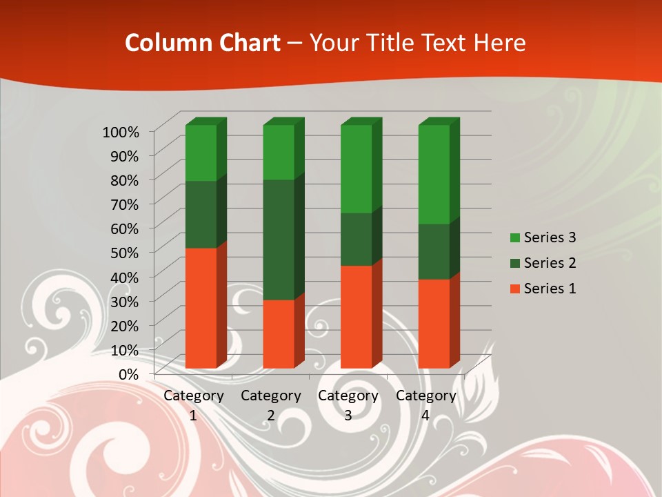 Digital Spring Clip Art PowerPoint Template