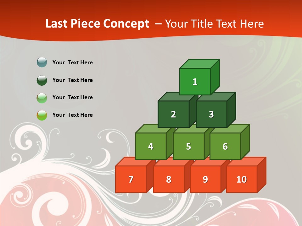 Digital Spring Clip Art PowerPoint Template