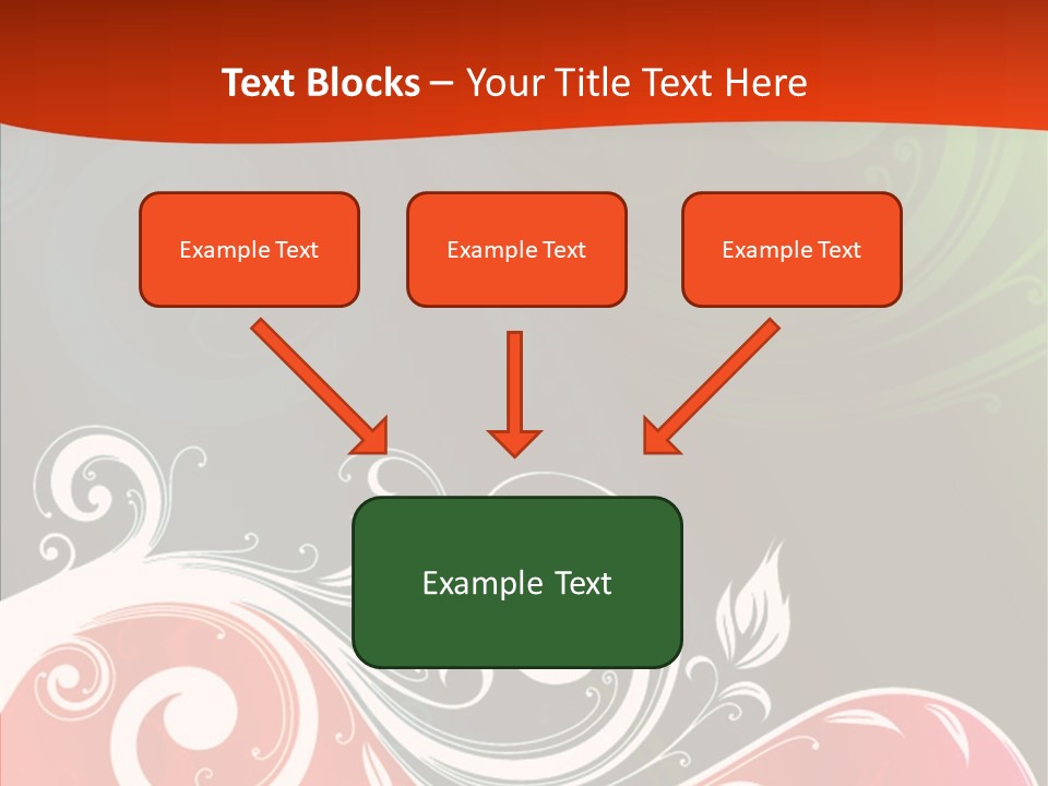 Digital Spring Clip Art PowerPoint Template