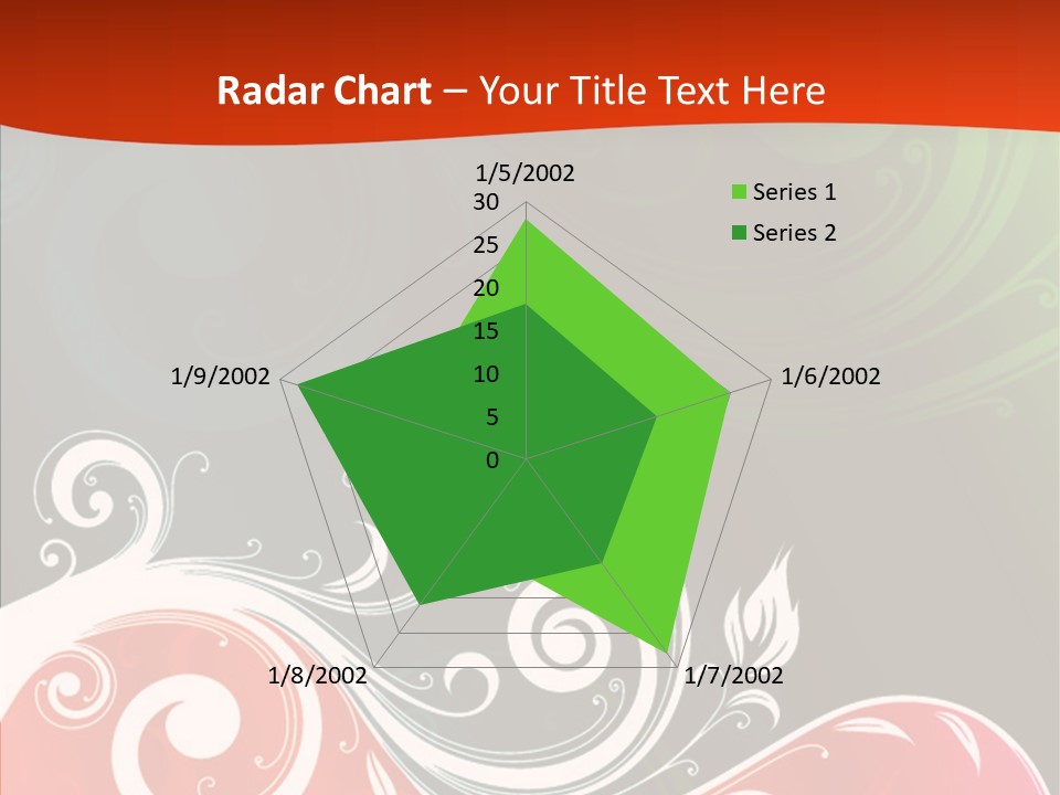 Digital Spring Clip Art PowerPoint Template