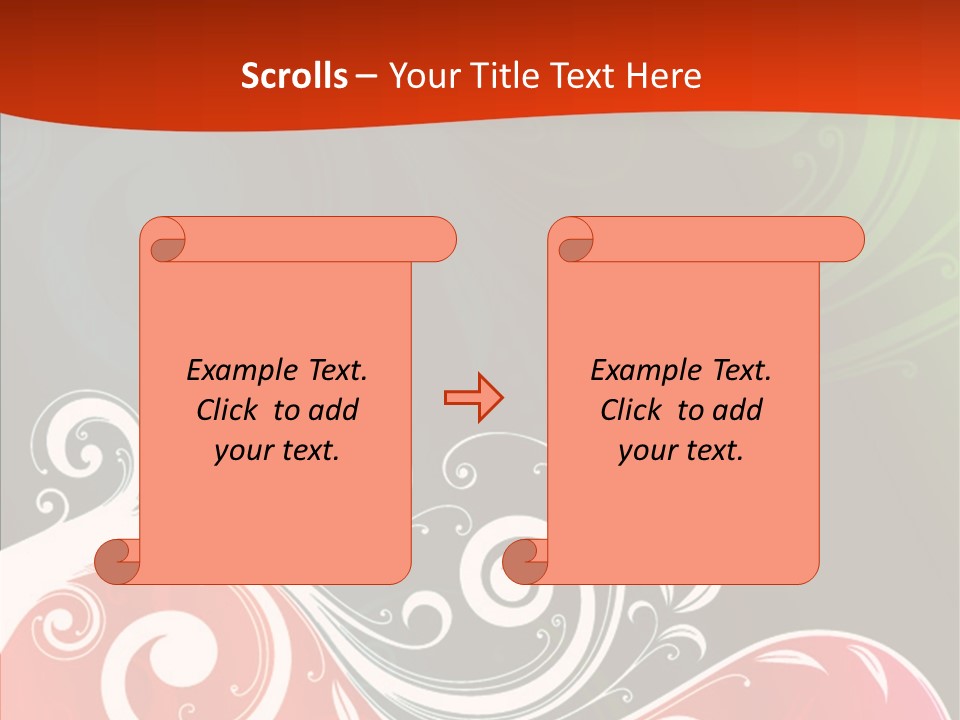 Digital Spring Clip Art PowerPoint Template