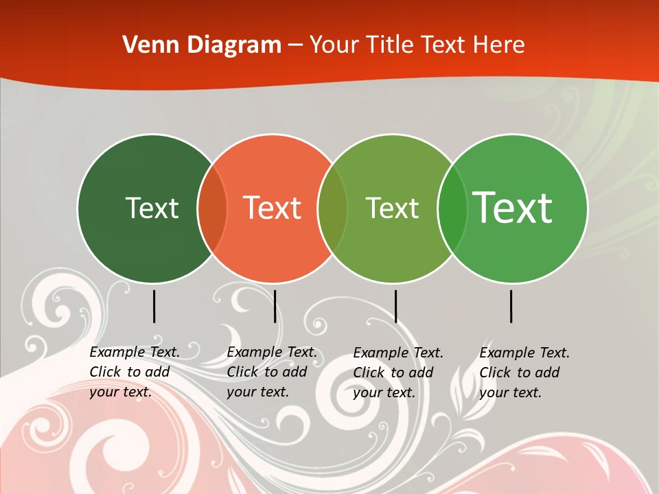 Digital Spring Clip Art PowerPoint Template