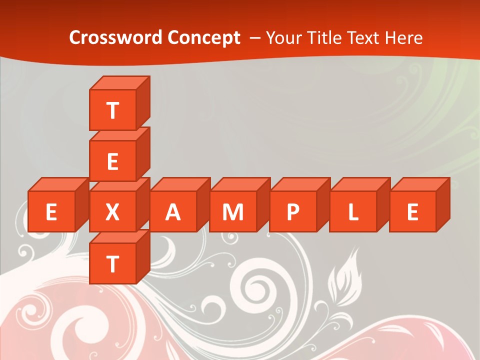 Digital Spring Clip Art PowerPoint Template