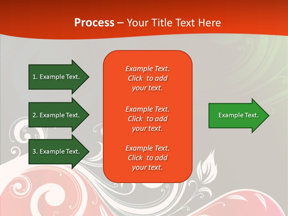 Digital Spring Clip Art PowerPoint Template