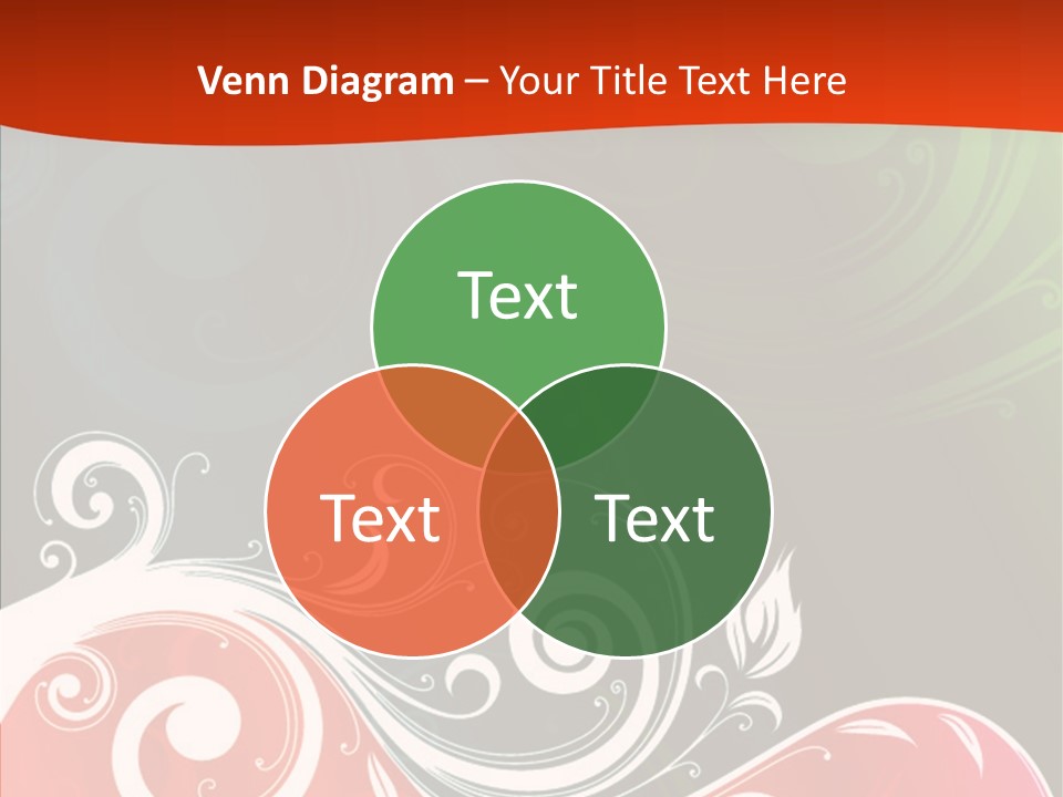 Digital Spring Clip Art PowerPoint Template