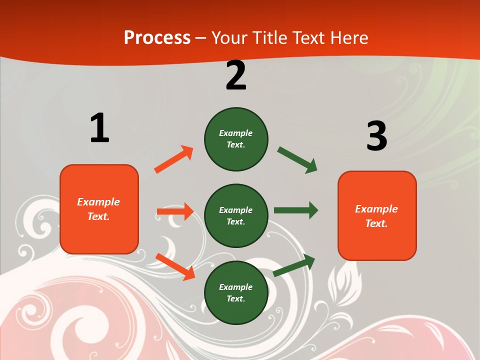 Digital Spring Clip Art PowerPoint Template