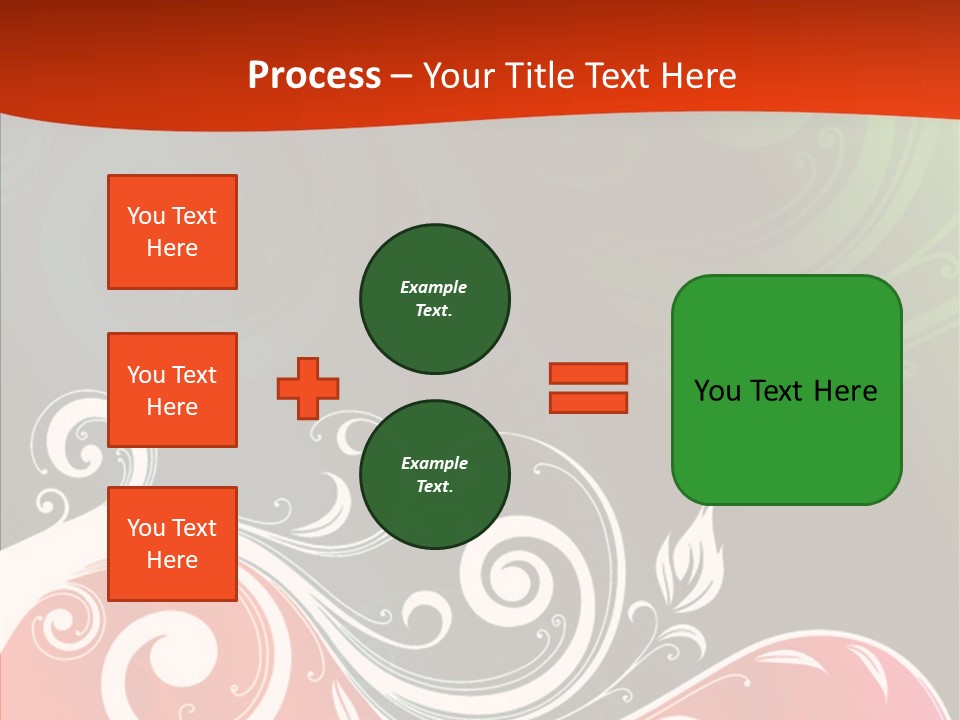 Digital Spring Clip Art PowerPoint Template