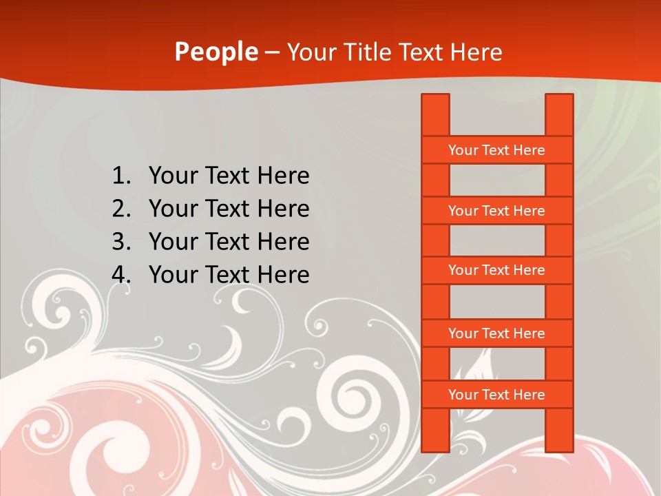 Digital Spring Clip Art PowerPoint Template