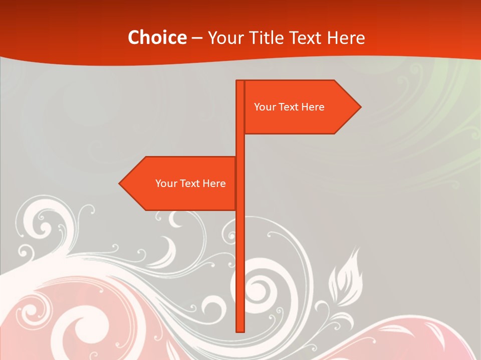 Digital Spring Clip Art PowerPoint Template