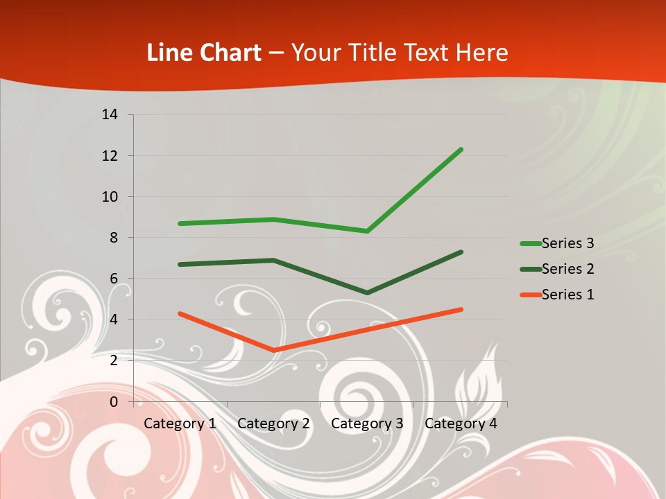 Digital Spring Clip Art PowerPoint Template