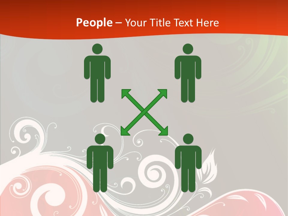 Digital Spring Clip Art PowerPoint Template