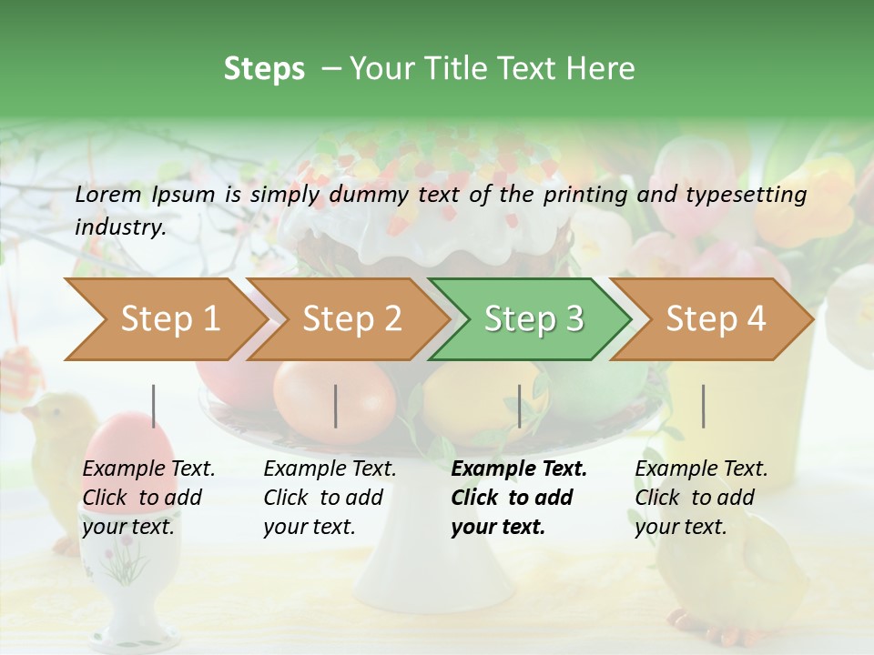 Traditional Cup Holiday PowerPoint Template