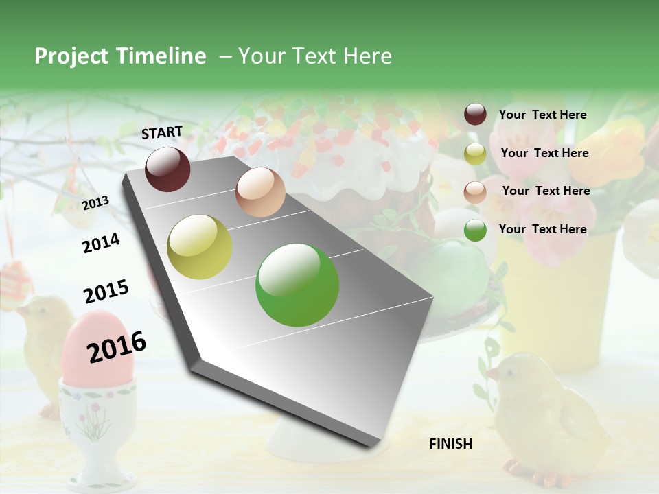 Traditional Cup Holiday PowerPoint Template