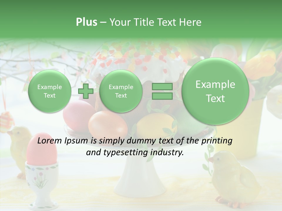 Traditional Cup Holiday PowerPoint Template