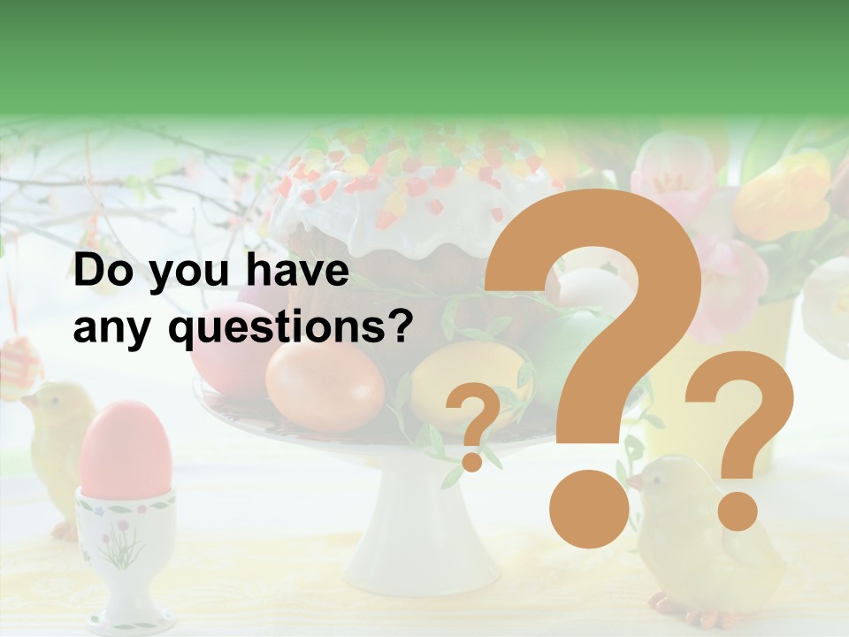 Traditional Cup Holiday PowerPoint Template