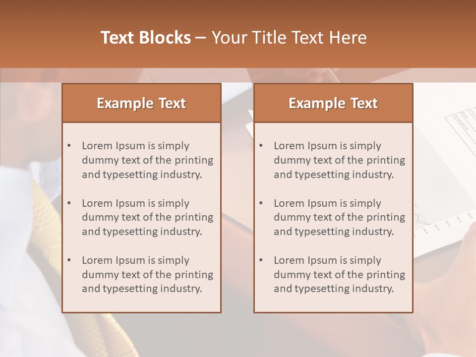 Smart Person Office PowerPoint Template