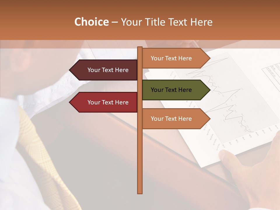 Smart Person Office PowerPoint Template