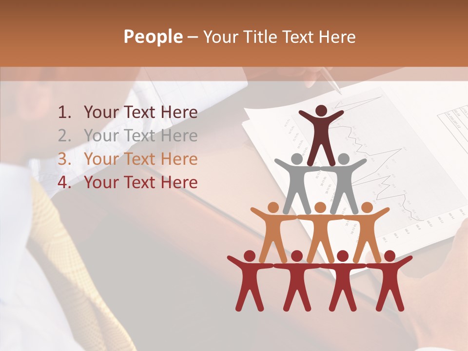 Smart Person Office PowerPoint Template