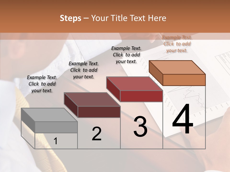 Smart Person Office PowerPoint Template