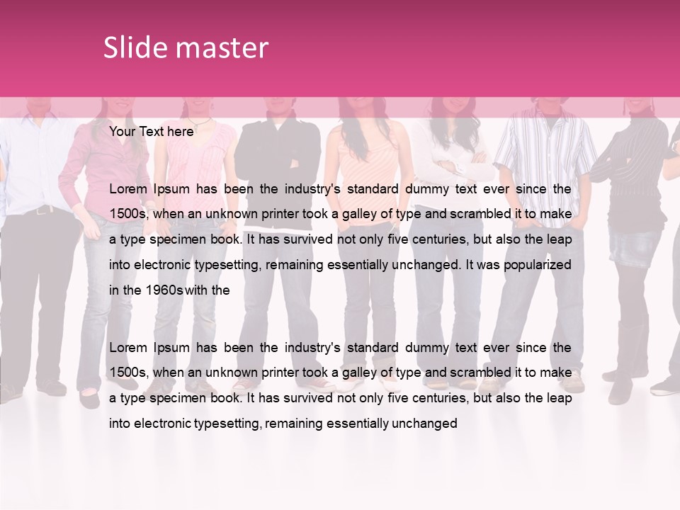 Isolated University Man PowerPoint Template