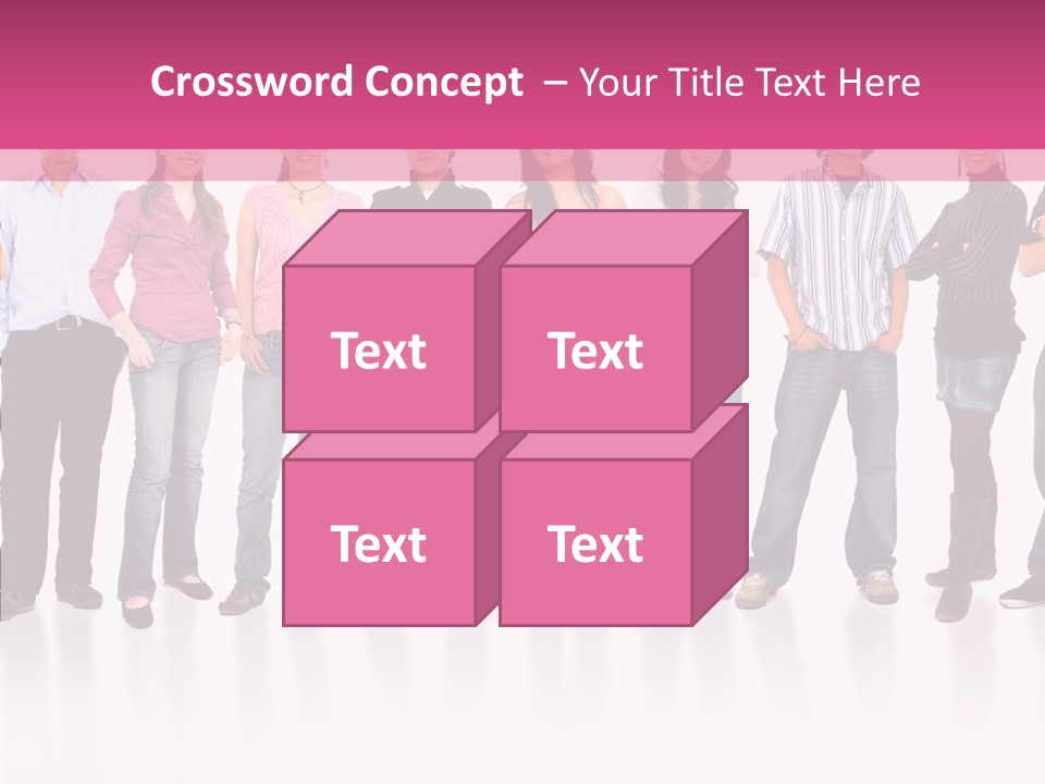 Isolated University Man PowerPoint Template