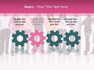 Isolated University Man PowerPoint Template