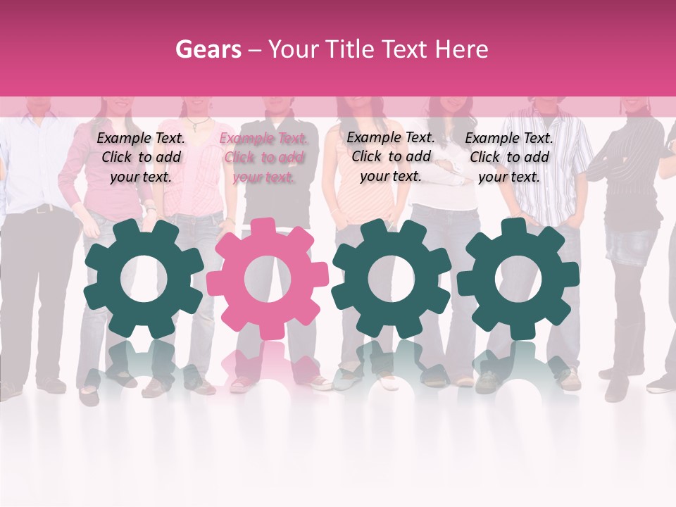 Isolated University Man PowerPoint Template