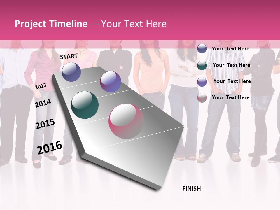 Isolated University Man PowerPoint Template