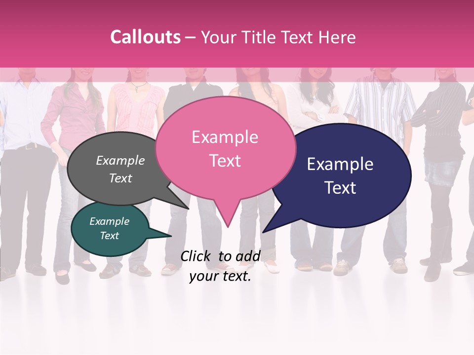 Isolated University Man PowerPoint Template