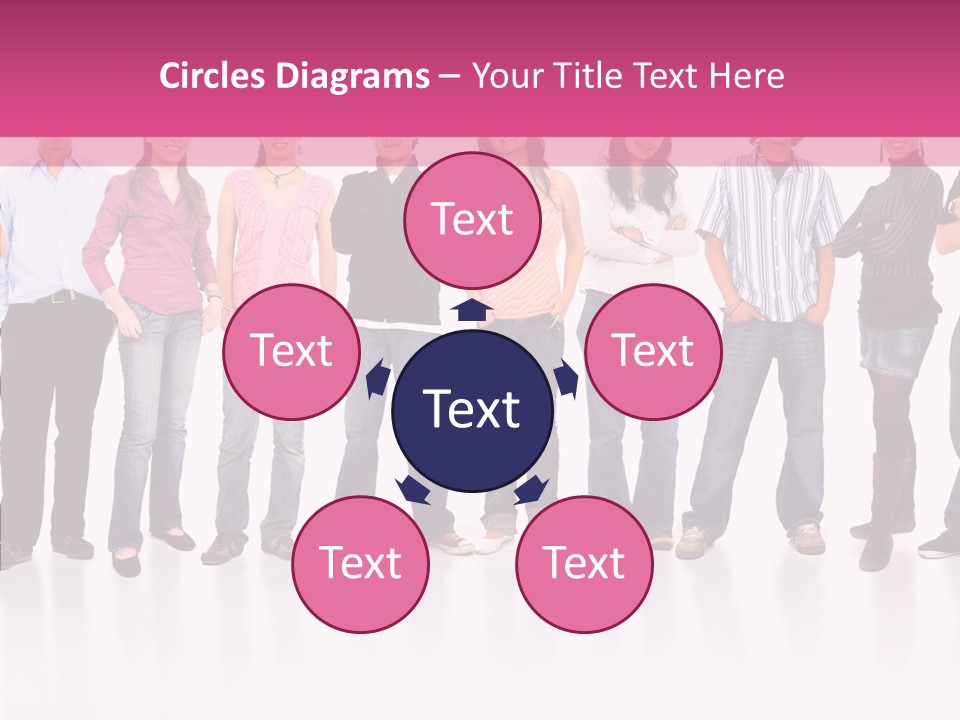 Isolated University Man PowerPoint Template