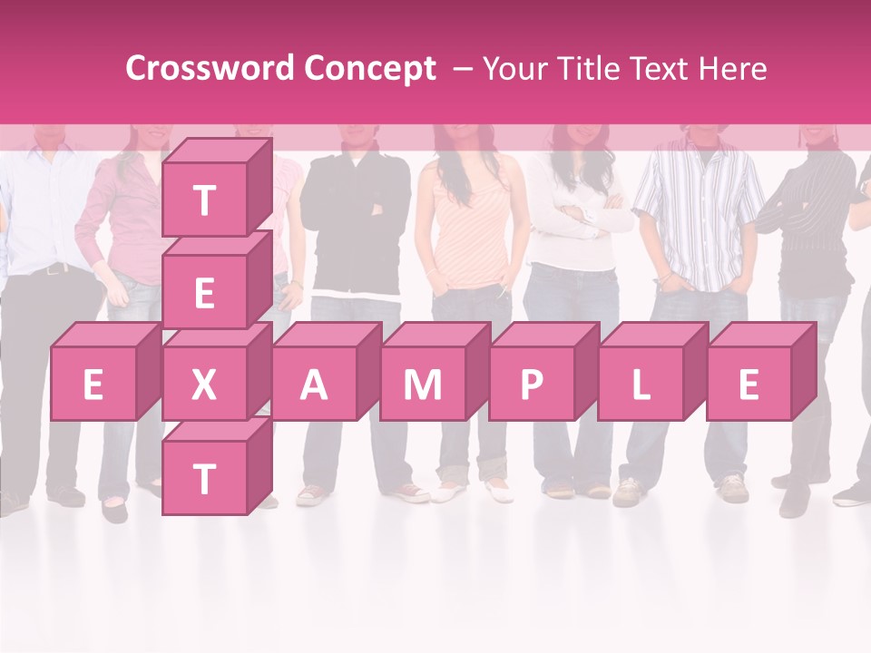 Isolated University Man PowerPoint Template