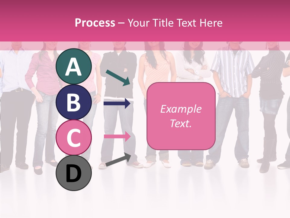 Isolated University Man PowerPoint Template