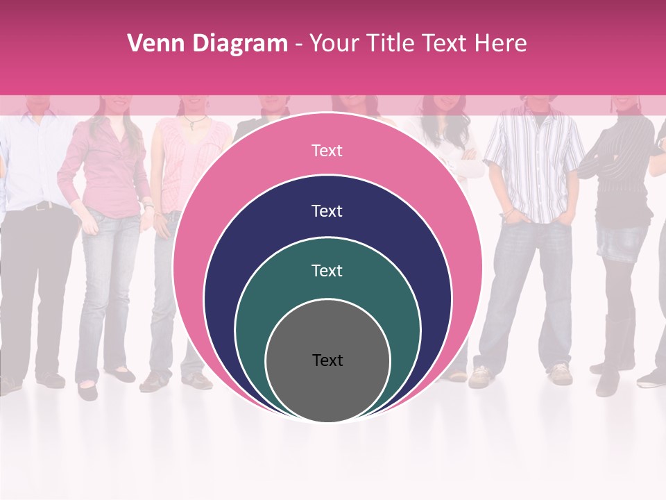 Isolated University Man PowerPoint Template