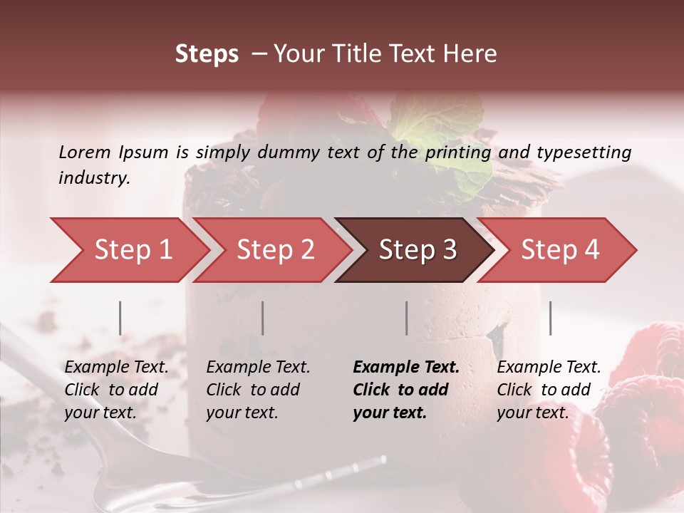 Dessert Diet Sweet PowerPoint Template