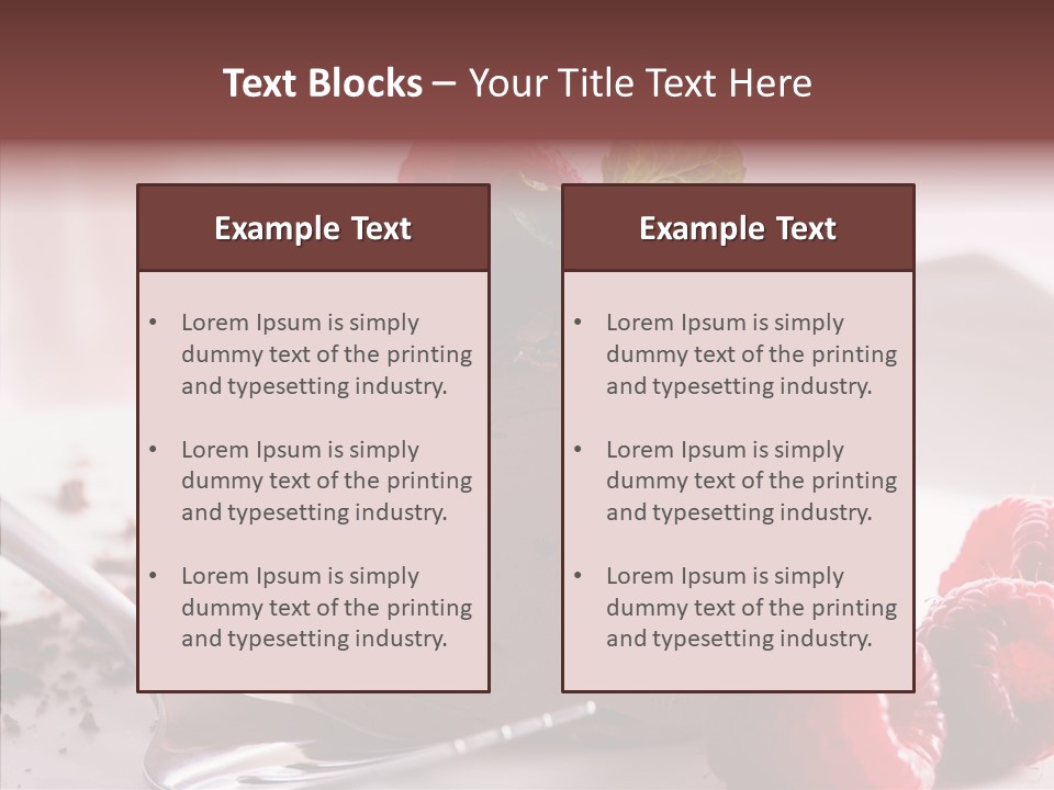 Dessert Diet Sweet PowerPoint Template