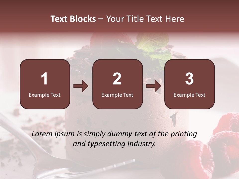 Dessert Diet Sweet PowerPoint Template