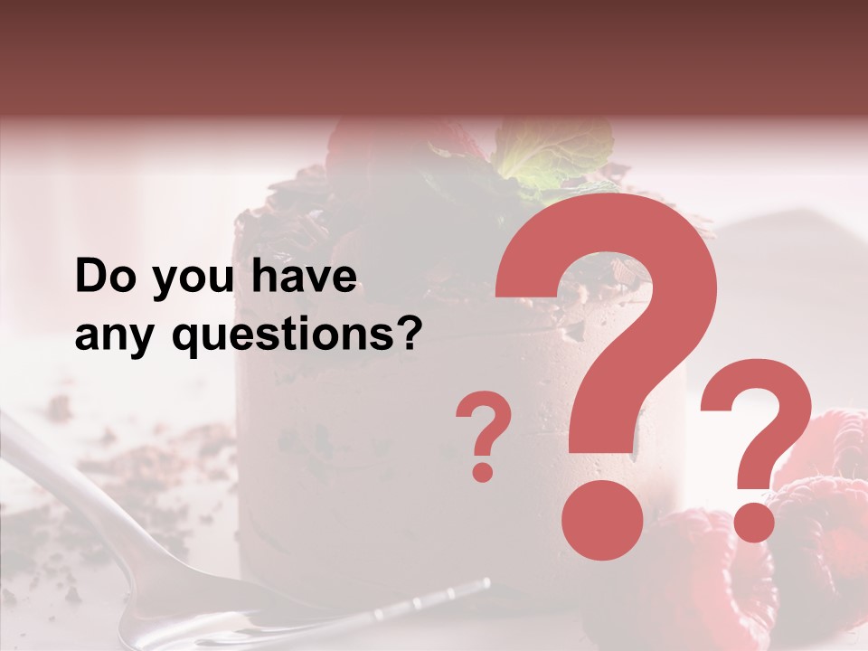 Dessert Diet Sweet PowerPoint Template