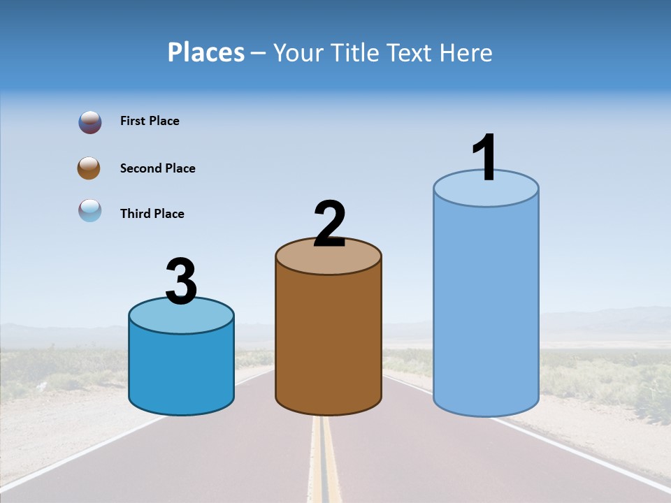 Pave Paving Sky PowerPoint Template