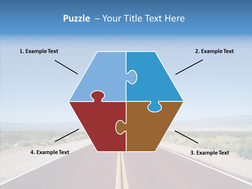 Pave Paving Sky PowerPoint Template