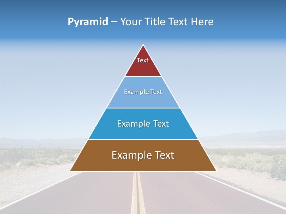 Pave Paving Sky PowerPoint Template