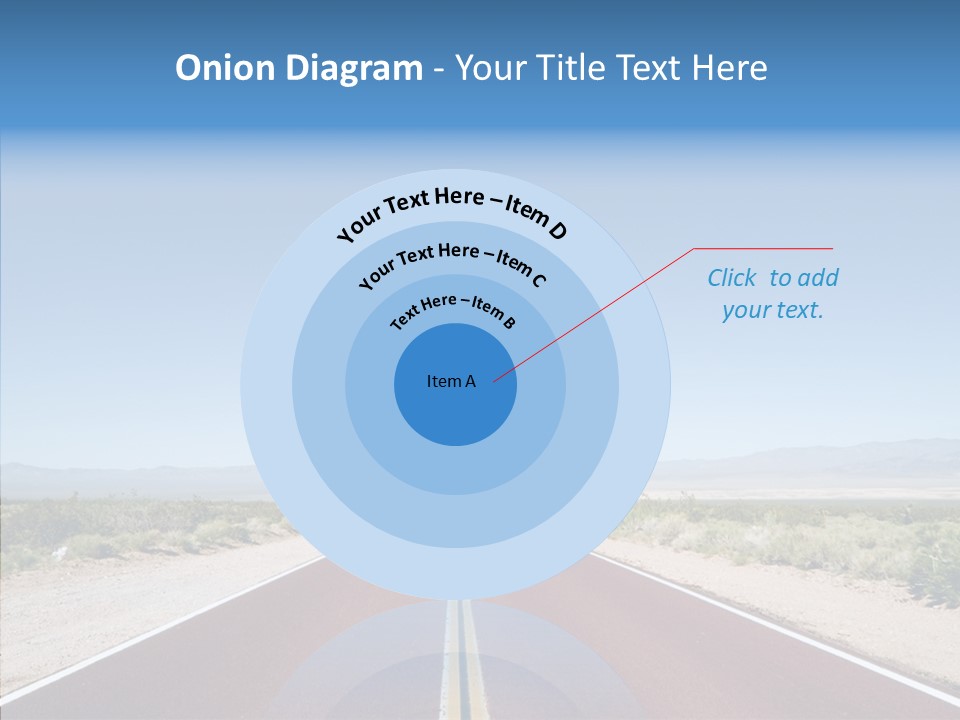 Pave Paving Sky PowerPoint Template