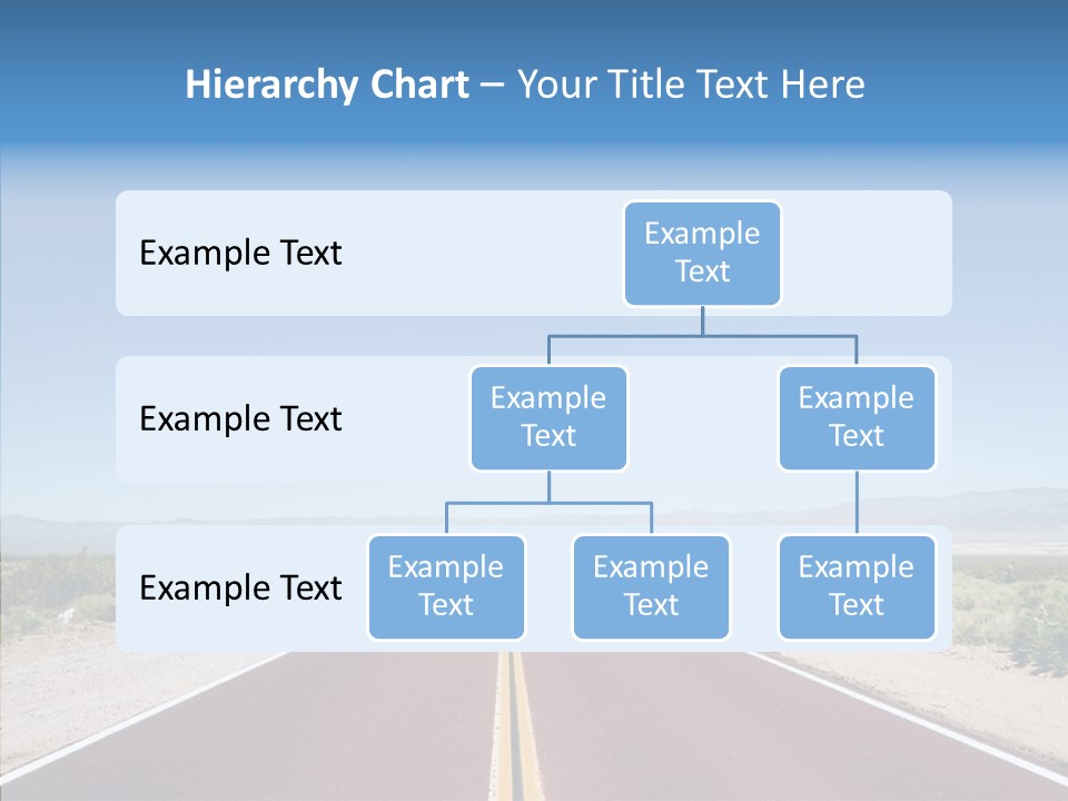 Pave Paving Sky PowerPoint Template