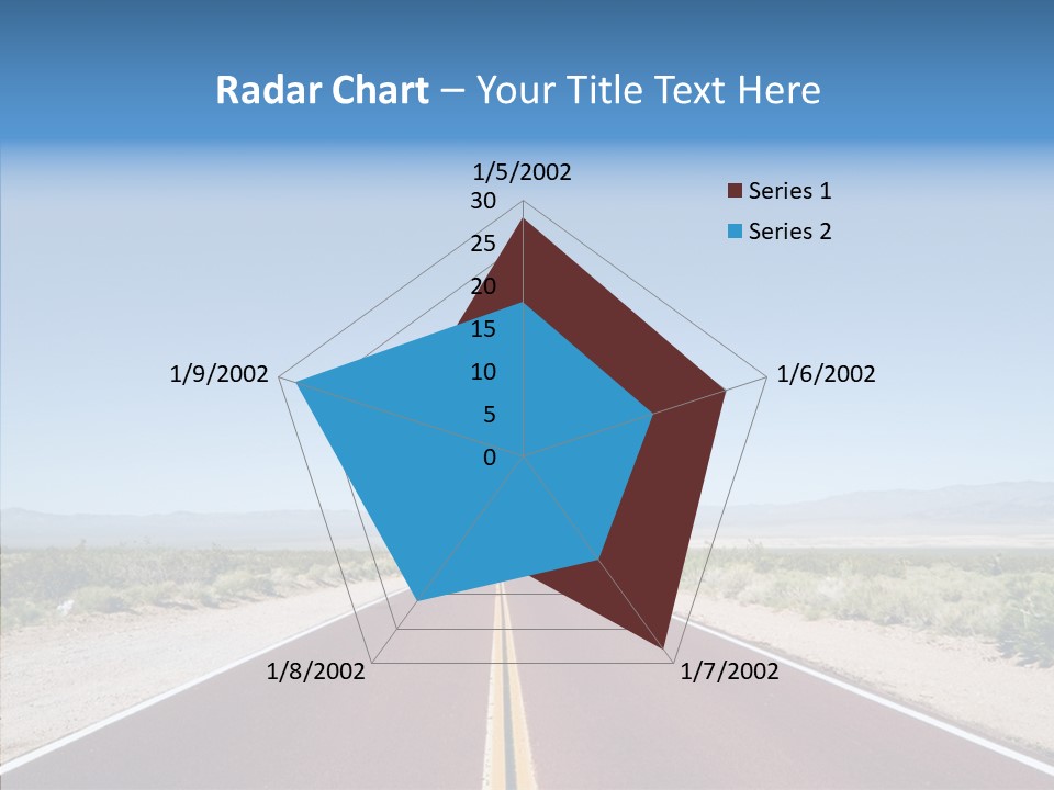 Pave Paving Sky PowerPoint Template