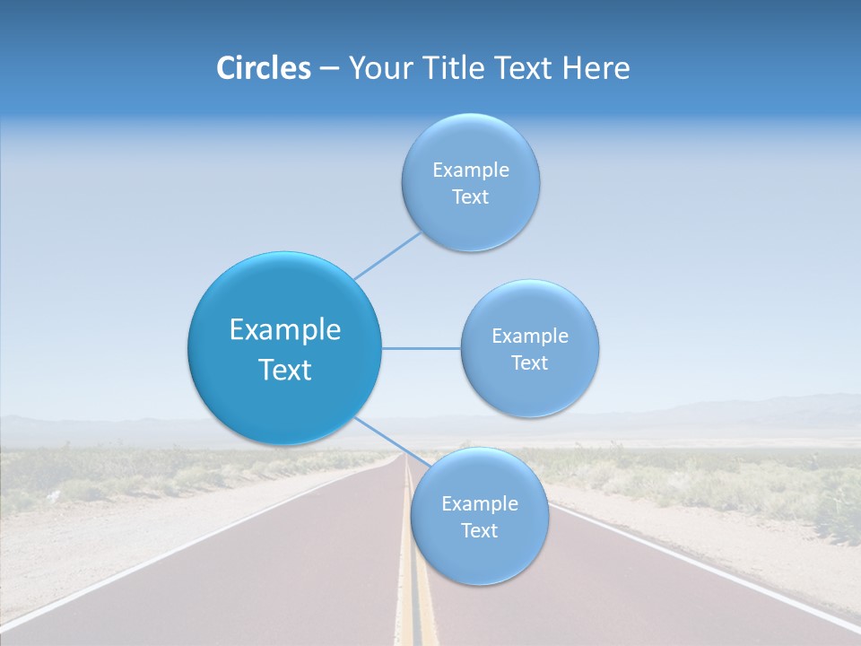 Pave Paving Sky PowerPoint Template