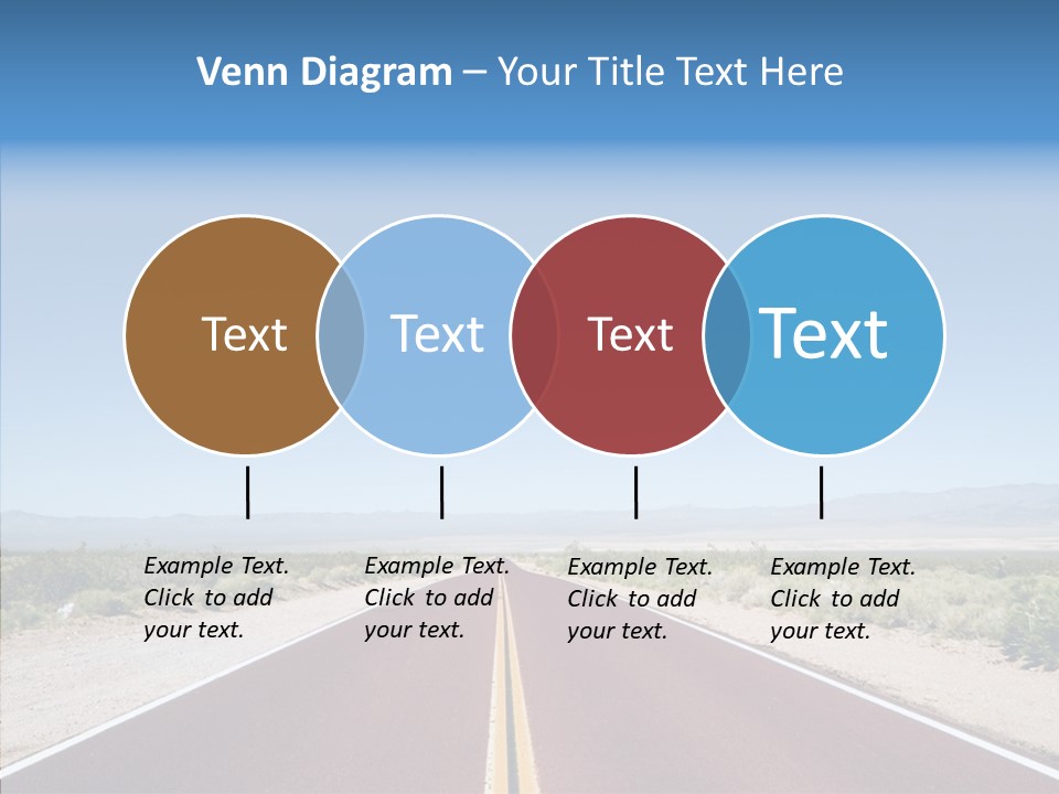 Pave Paving Sky PowerPoint Template