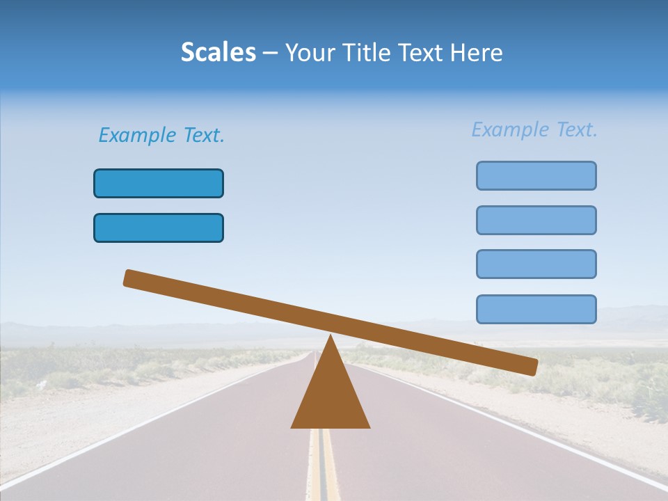 Pave Paving Sky PowerPoint Template