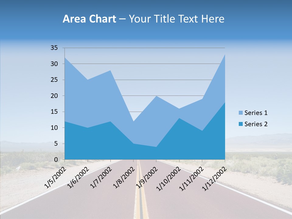 Pave Paving Sky PowerPoint Template