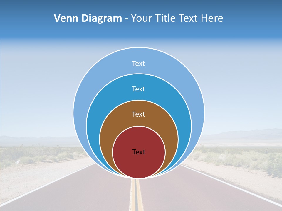 Pave Paving Sky PowerPoint Template